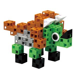 (まとめ)アーテック Artecブロック/カラーブロック 【ビビット】 バケツ入り 220pcs ABS製 【×5セット】