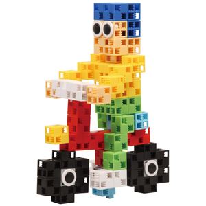 (まとめ)アーテック Artecブロック/カラーブロック 【ビビット】 バケツ入り 220pcs ABS製 【×5セット】