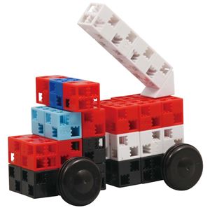 (まとめ)アーテック Artecブロック/カラーブロック 【ビビット】 バケツ入り 220pcs ABS製 【×5セット】