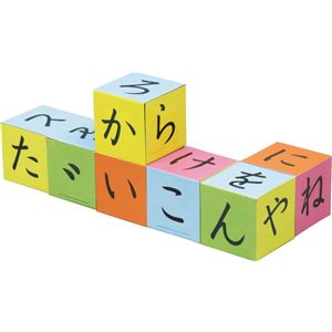 (まとめ)アーテック ひらがなキューブ プレイブック化粧箱入 【&times;10セット】