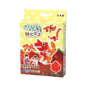 (まとめ)アーテック Artecブロック/カラーブロック 【きょうりゅうセット】 30pcs ABS製 【&times;15セット】