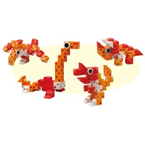 (まとめ)アーテック Artecブロック/カラーブロック 【きょうりゅうセット】 30pcs ABS製 【&times;15セット】