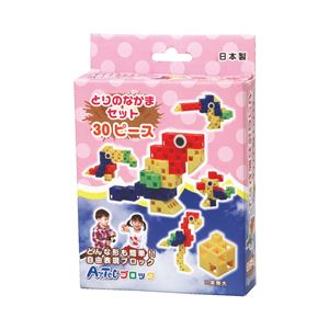 (まとめ)アーテック Artecブロック/カラーブロック 【とりのなかまセット】 30pcs ABS製 【&times;15セット】