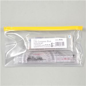 (まとめ)アーテック さんすう用具セット(ブルー) 【&times;15セット】