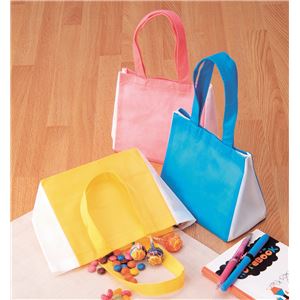 (まとめ)アーテック カラフルミニトート(10枚組)ピンク 【×15セット】