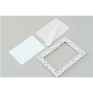 (まとめ)アーテック フォトフレームキット(粘土芯材) プルルホワイト付き 【&times;15セット】