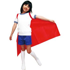 (まとめ)アーテック かたかけマント レッド(赤) 【&times;30セット】