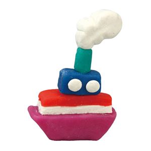 (まとめ)アーテック 6色小麦粉ねんど 【&times;40セット】