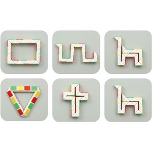 (まとめ)アーテック くねくね知育パズルミニ 【&times;50セット】