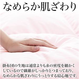 羽根布団5点セット/寝具セット 【ブルー】 掛け布団/敷布団/枕/敷パッド/毛布 オールシーズン対応