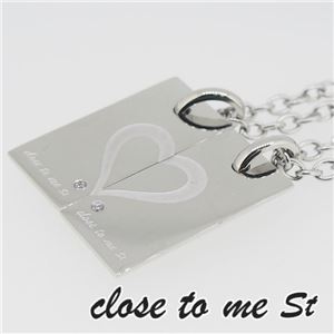 SN11-021022 close to me St(クロス・トゥ・ミー) ステンレスネックレス ペア