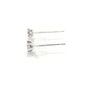 純プラチナ 0.2ct ダイヤモンドピアス スタッドピアス 