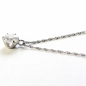 0.5ct 純プラチナ ダイヤモンド ペンダント ネックレス