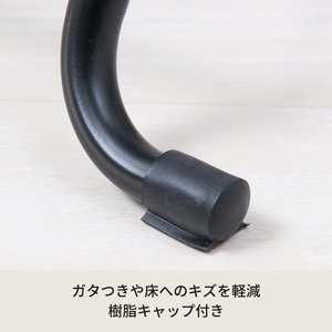 ヴィンテージチェア(ブラウン/茶) 折りたたみ椅子/カウンターチェア/スチール/イス/背もたれ付/コンパクト/スリム/キッチン/パイプイス/モダン/レトロ/カフェ/木目/木/完成品/NK-111