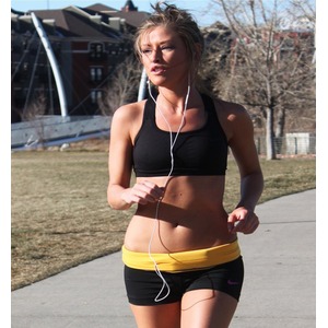 FlipBelt （ フリップベルト ） スポーツウエストポーチ バイオレット M