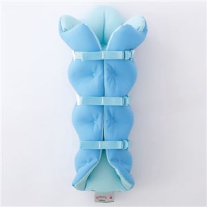 musshu(ムッシュ) 足枕 サクラ咲くまくら(両足用) ブルー