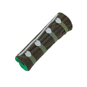 musshu(ムッシュ) 足枕 サクラ咲くパワータイプまくら(両足用) カーキ Mサイズ