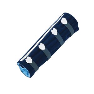 musshu(ムッシュ) 足枕 サクラ咲くパワータイプまくら(両足用) ネイビー Lサイズ