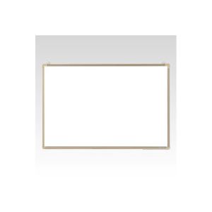 クラウン ホワイトボード壁掛 リバーホーロー製・アルミ枠 横型 CR-WB24 1枚