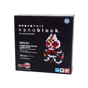 nanoblock（ナノブロック） カワダ NBTN_010 仮面ライダーウィザード フレイムスタイル 【知育玩具】
