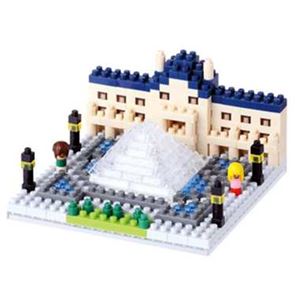 nanoblock（ナノブロック） カワダ NBH_086 ルーヴル美術館