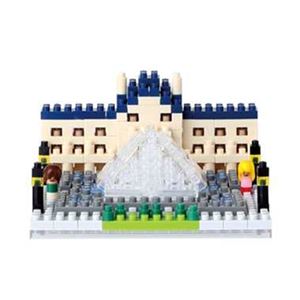 nanoblock（ナノブロック） カワダ NBH_086 ルーヴル美術館