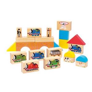 カワダ TWT-004 トーマス バケットつみ木 【つみき・木製玩具】