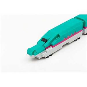 カワダ nGT_008 E5系新幹線 はやぶさ nanoblock（ナノブロック）