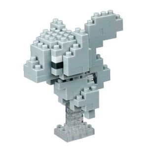 カワダ NBPM_014 ピカチュウ モノトーン nanoblock（ナノブロック）