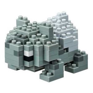 カワダ NBPM_016 フシギダネ モノトーン nanoblock（ナノブロック）