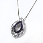 ダイヤモンド ネックレス K18 ホワイトゴールド 合計0.49ct ダイヤ0.31ct ブラックダイヤ0.18ct ダイヤネックレス ブラックダイヤ フラワー 花 ペンダント 限定1点限りの詳細ページへ