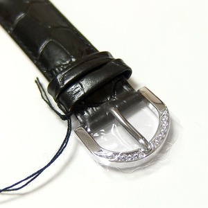 アンコキーヌ ネオ 45mm バイカラー ミニクロス シルバーベゼル インナーベゼルブラック ブラックベルト イール 正規品（腕時計・グルグル時計）