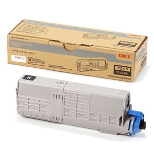 【純正品】OKI 沖電気 トナーカートリッジ【TC-C4BK1 ブラック】