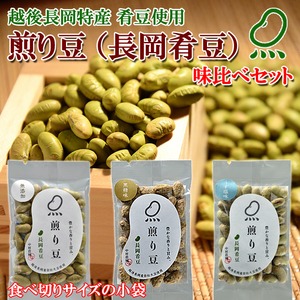 煎り豆（長岡肴豆） 味比べセット3種類【9袋×2セット】（各種6袋） 