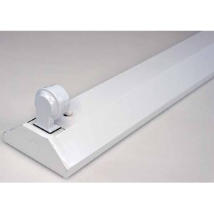 10台セット 直管LED蛍光灯用照明器具 防雨逆富士型 20W形1灯用
