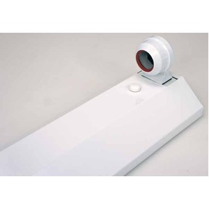 10台セット 直管LED蛍光灯用照明器具 防雨逆富士型 20W形1灯用