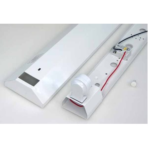 10台セット 直管LED蛍光灯用照明器具 防雨逆富士型 20W形1灯用