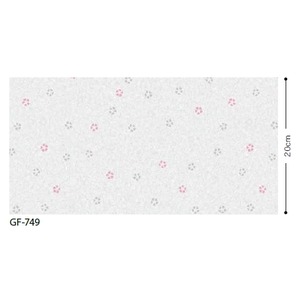 和調柄　飛散防止ガラスフィルム　サンゲツ　GF-749　92cm巾　5ｍ巻