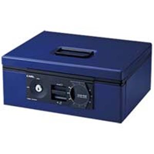 カール事務器 キャッシュボックス2WAY 青A4 CB-D8760-B