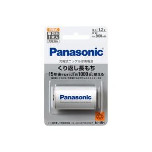 (業務用30セット) Panasonic パナソニック ニッケル水素電池単2 BK-2MGC/1