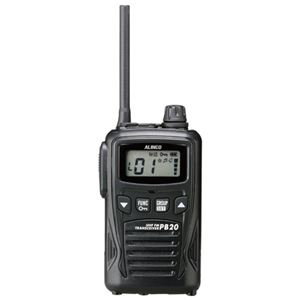 アルインコ 特定小電力トランシーバー DJ-PB20Bブラック
