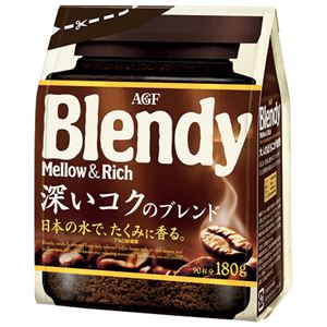 AGF ブレンディ深いコクのブレンド180g&times;12袋