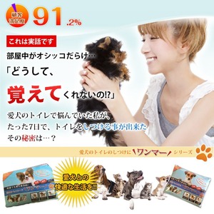 愛犬のトイレのしつけに洗えるペットシーツ【ワンマー】