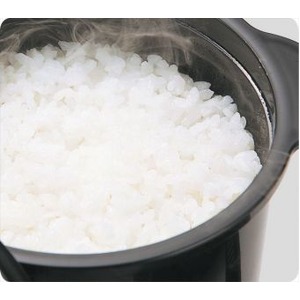 電子レンジ専用炊飯器 備長炭入りでふっくら 簡単・時短 ちびくろちゃん 1合炊き