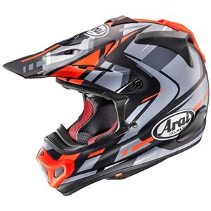 アライ（ARAI） オフロード V-CROSS4 BOGLE RD（レッド） 57-58 M