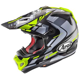アライ（ARAI） オフロード V-CROSS4 BOGLE YL（イエロー） 55-56 S