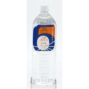 胎内高原の6年保存水 備蓄水  1.5L×16本（8本×2ケース） 超軟水：硬度14