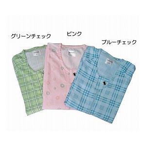 萬楽 マンラク1型ねまき オールシーズン ／1001 L ブルーチェック