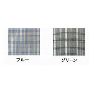 萬楽 マンラク1型ねまき 夏用 LL ／1201 グリーンチェック