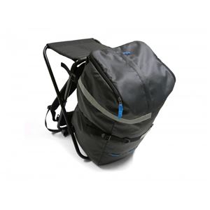 SILVA チェアザック（アウトドア用イス＆リュックサック） 黒（35L）【国内正規代理店品】
